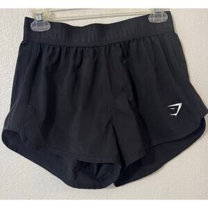 Gymshark Women's Black Shorts‎ Banded Size Small